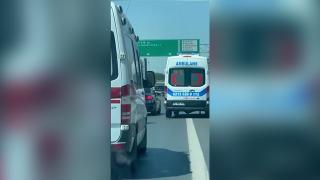 Trafik kurallarına uymayan ambulans şoförü ve araç sürücüsüne ceza