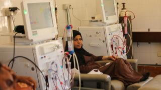 Şifa Hastanesi'nin diyaliz bölümü yeniden hasta kabulüne başladı