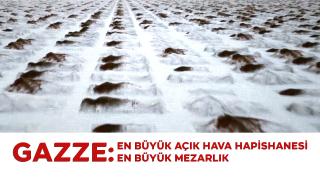 En büyük açık hava hapishanesi en büyük toplu mezara dönüştü