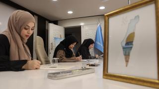 Diyanet Bursları öğrencileri, farklı sanat dallarıyla Gazze için farkındalık oluşturuyor