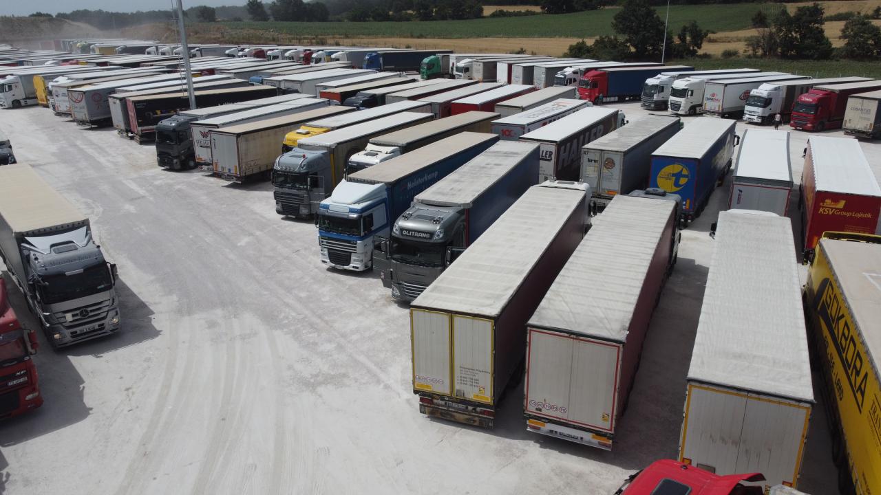 Tır Parkı 24 saat izleniyor