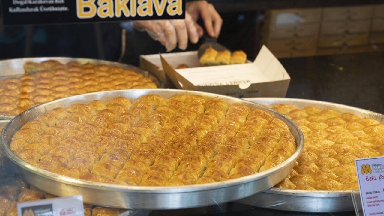 "Bayramda 5 bin ton baklava satışı öngörüyoruz"