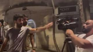 İsrail'de TRT ekiplerine müdahale