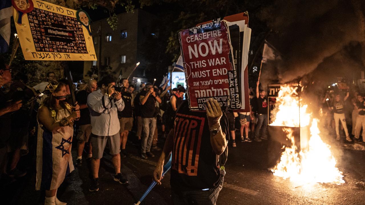 3 protestocu gözaltına alındı