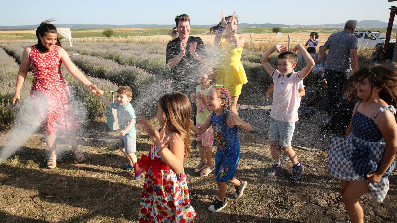 Çocuklar için eğlenceler düzenlendi