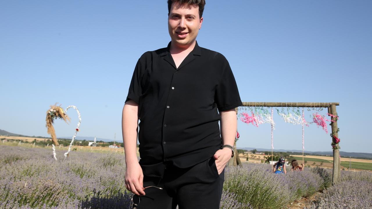 "Lavantaların içerisine girince ruhum dinleniyor"