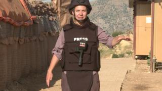 TRT Haber, Pençe Kilit Harekatı bölgesindeki üsleri görüntüledi