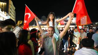 Çeyrek final yurt genelinde coşkuyla kutlandı