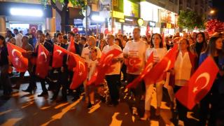 Niğde'de 15 Temmuz fener alayı