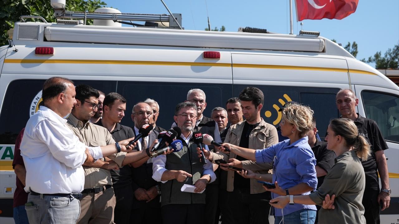 "Farklı ülkelerde haftalarca, aylarca hala yangınları süren ülkeler var. Çok şükür biz böyle bir ülke değiliz"