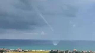 İstanbul'da hortum çıktı