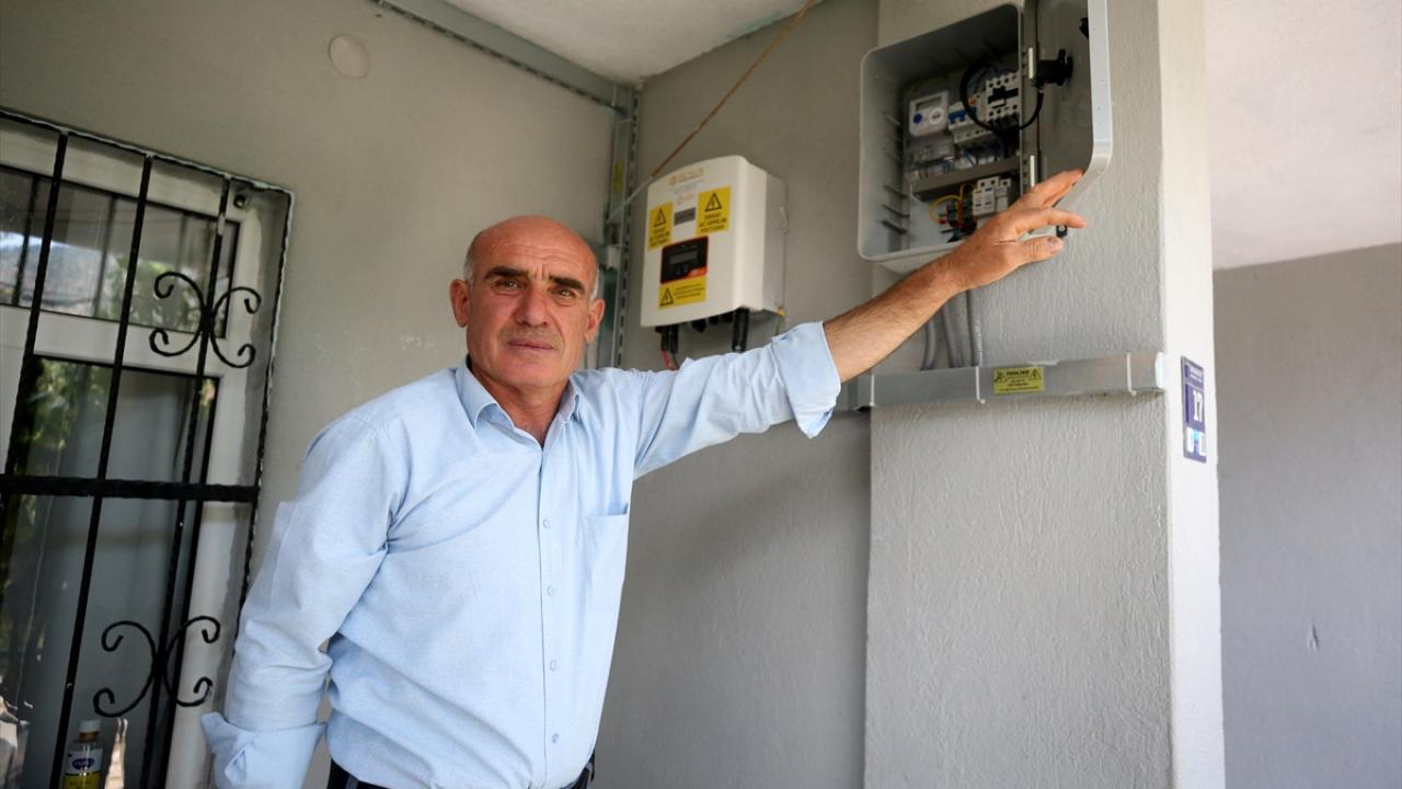 "Evimin elektrik ihtiyacını karşılıyorum"
