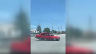 Drift yapan sürücüye 36 bin 260 lira ceza