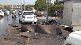Tekirdağ ve Kırklareli'nde fırtına ve dolu etkili oldu