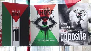 İsrail soykırımına sanat tepkisi: “Zafer Bizimdir”