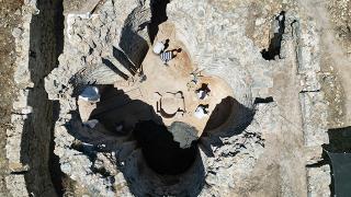 Bodrum'da Kissebükü Antik Kenti'ndeki kazı çalışmaları sürüyor