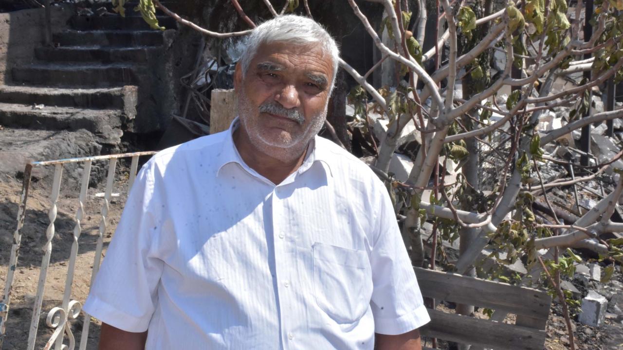 "Yangında torunumun ayakları yandı"