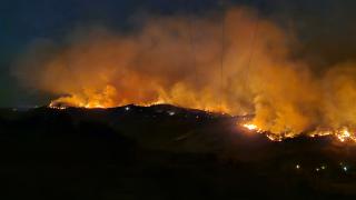 Manisa'daki yangın 3. gününde