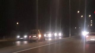 Aydın'da ters yönde giden sürücü tehlikeli anlar yaşattı