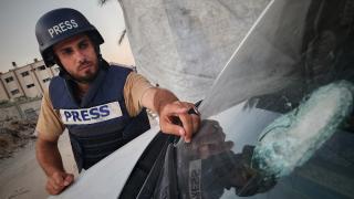 İsrail güçleri mazlumların sesi TRT'yi hedef alıyor