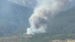 Çankırı'da orman yangını