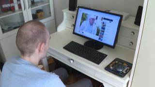 Engelli gencin TRT sevgisi