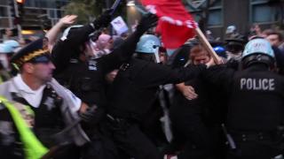 ABD polisinden Filistin destekçilerine müdahale