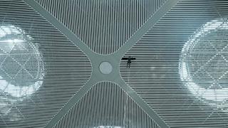 İstanbul Havalimanı'nda erişimin olmadığı alanlar profesyonel tırmanışçılara emanet