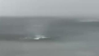 Küçükçekmece Gölü'nde hortum