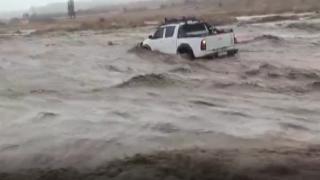 Nevşehir’de sağanak sele neden oldu