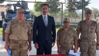 Gaziantep'te down sendromlu 2 gencin askerlik hayali gerçek oldu