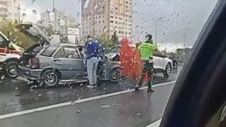 İstanbul'da yağış kazaları beraberinde getirdi