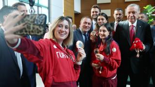 Cumhurbaşkanı Erdoğan, Paralimpik Takımı'nı kabul etti