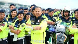 Bakan Yerlikaya, hizmete alınan yeni motosikletlerle deneme turu attı