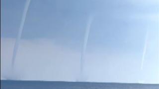 Mersin'de çok sayıda hortum görüntülendi