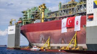 Türkiye'nin ilk yüzer doğal gaz üretim platformu