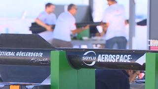 TEKNOFEST roket yarışmasında geleceğin mühendisleri yarışıyor