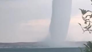 Şanlıurfa'daki dev hortum kamerada