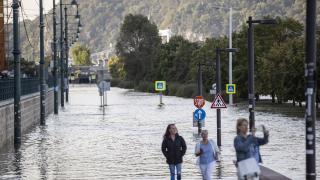 Macaristan'da Tuna Nehri şiddetli yağışlar nedeniyle taştı