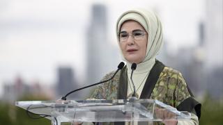 Emine Erdoğan New York'ta yoğun bir program yürüttü