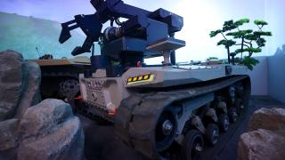 İnsansız kara aracı "BARKAN 2", TEKNOFEST Adana'daki yerini aldı