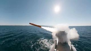 MARLİN silahlı insansız deniz aracıyla KUZGUN seyir füzesi ateşlendi