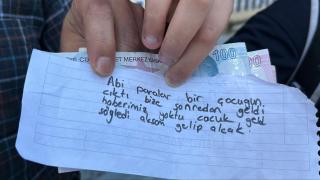 Buldukları parayı sahibine ulaştırmak için çabaladılar