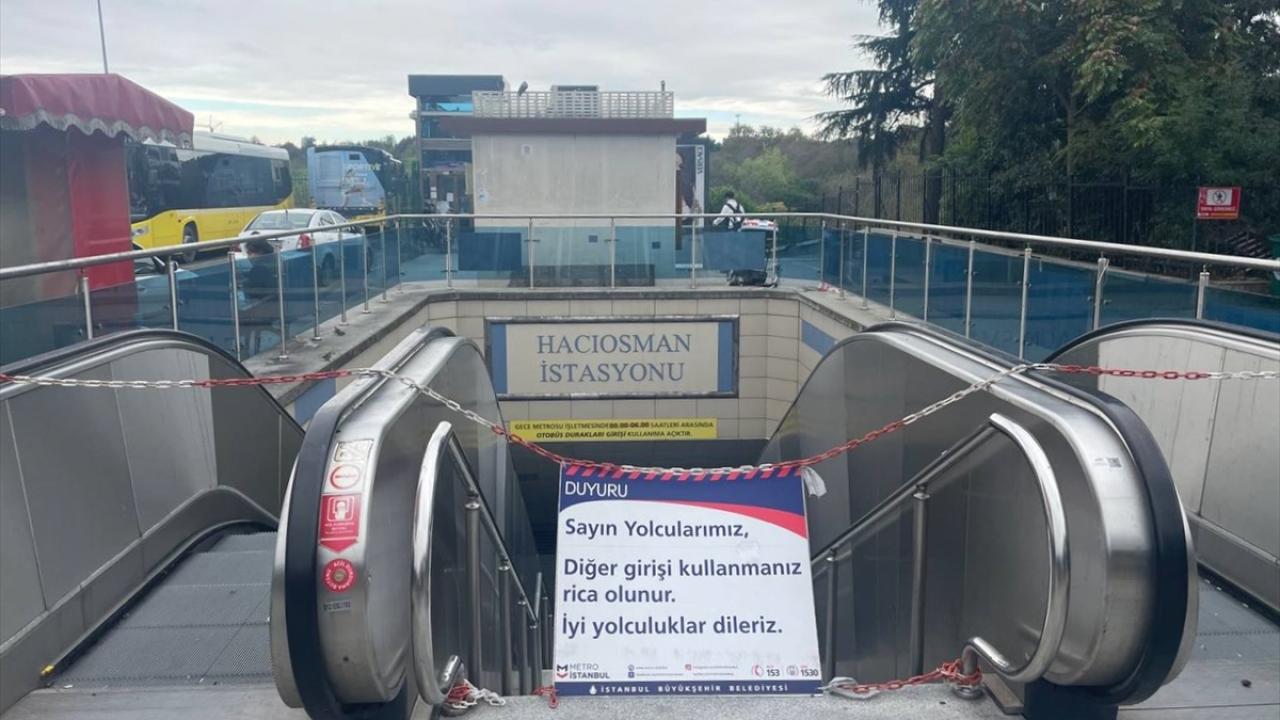 Bostancı-Parseller Metro Hattı`nda 4 istasyon tam kapasite çalışmıyor