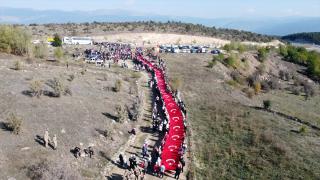 Çankırı'da "15. İstiklal Yolu Yürüyüşü" yapıldı