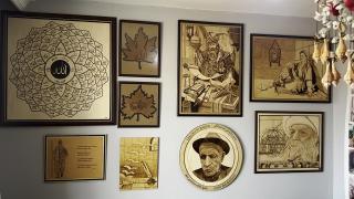 Yakma resim sanatını Türkiye'ye tanıtan isim: Muammer Kırmızıgül