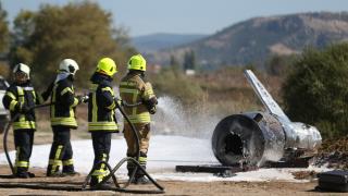 Çanakkale'deki uçak kazası tatbikatı gerçeğini aratmadı