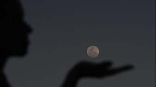 Brezilya'dan 'Avcı ay' manzaraları