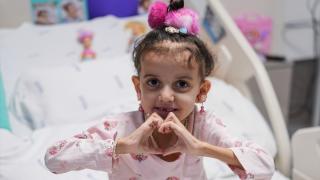 Kosova'da "yaşama şansı yok" denilen küçük kız, Türkiye'de sağlığına kavuştu