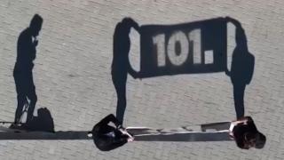 Adıyamanlı öğrencilerden Cumhuriyet Bayramı'nda anlamlı koreografi